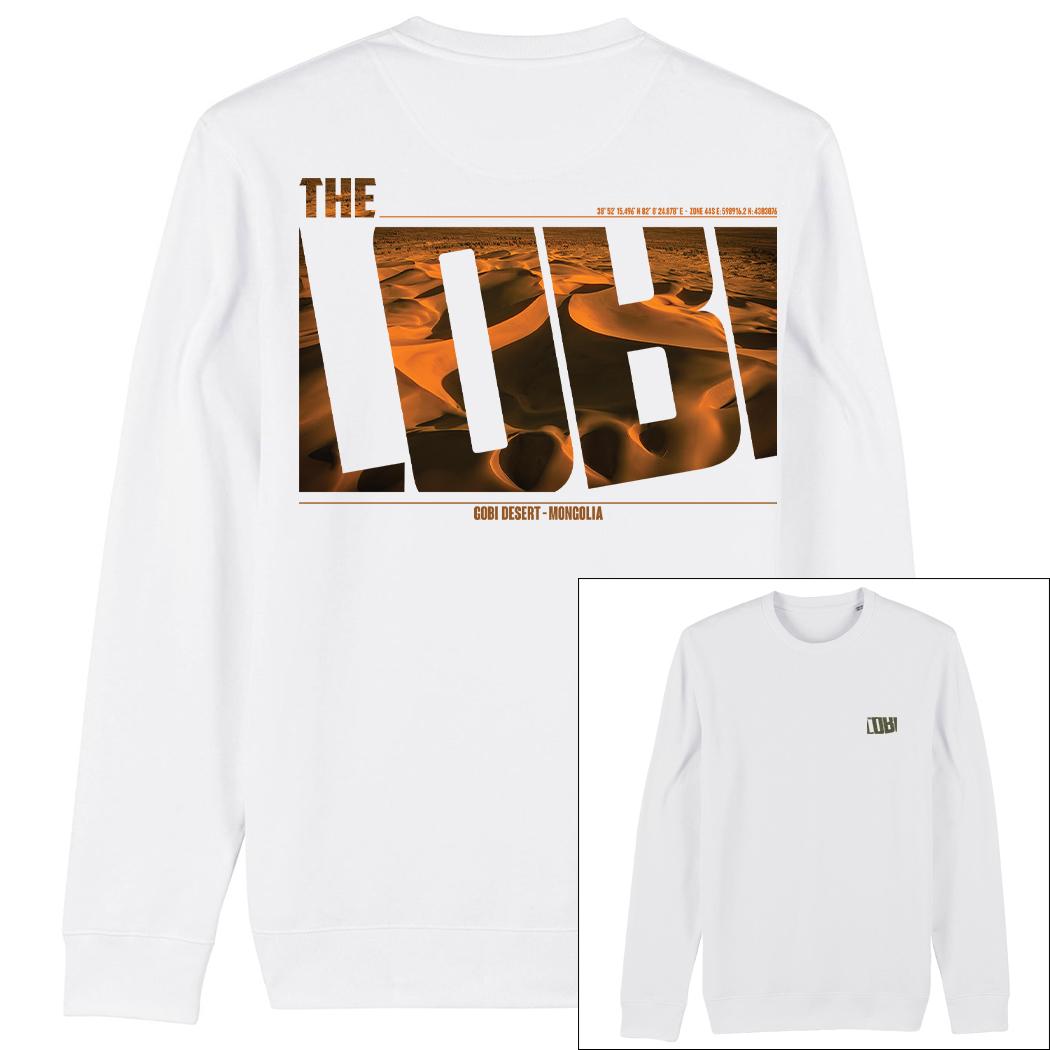 CREWNECK - FELPA GIROCOLLO - GOBI white