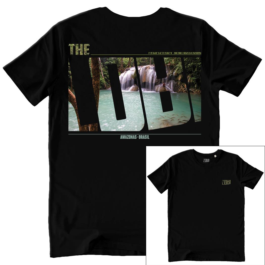 T-SHIRT UNISEX - AMAZONAS black