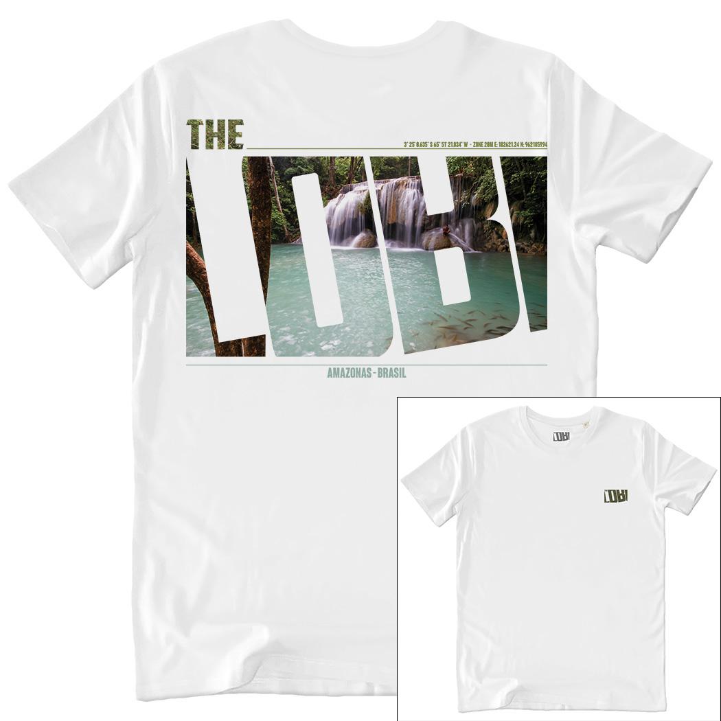 T-SHIRT UNISEX - AMAZONAS white